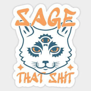 Sage That Shit Sticker